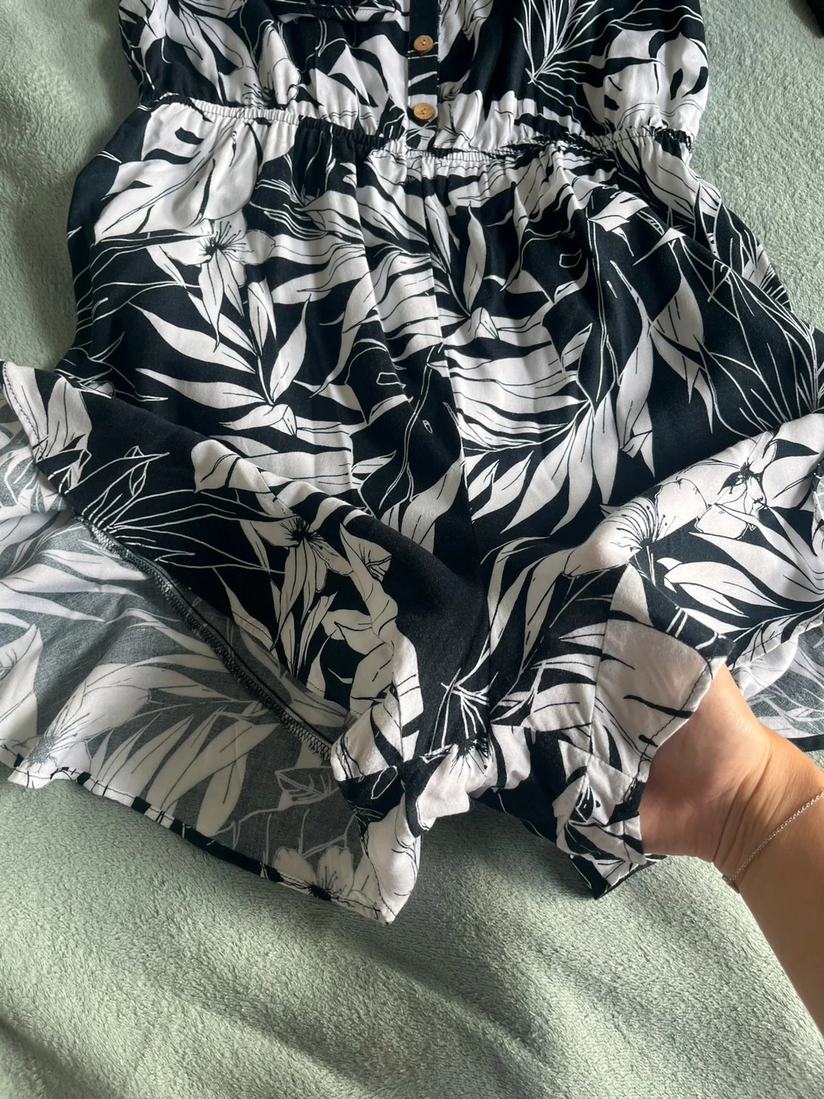 Shorts combinados Tally Weijl com efeito de vestido, tamanho M – photo 4